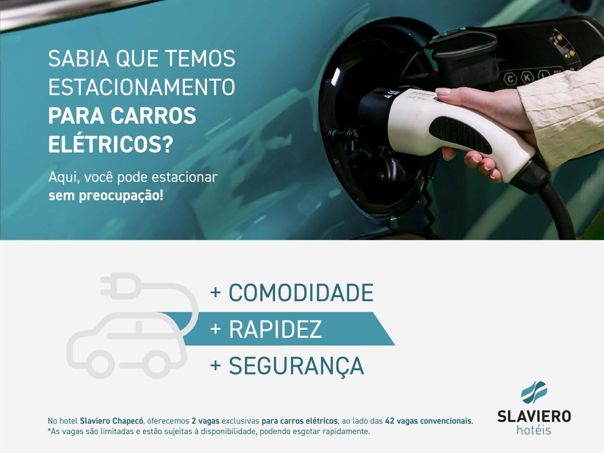 Slaviero Chapeco - Pet Friendly - Proximo A Efapi Hotel Eksteriør billede